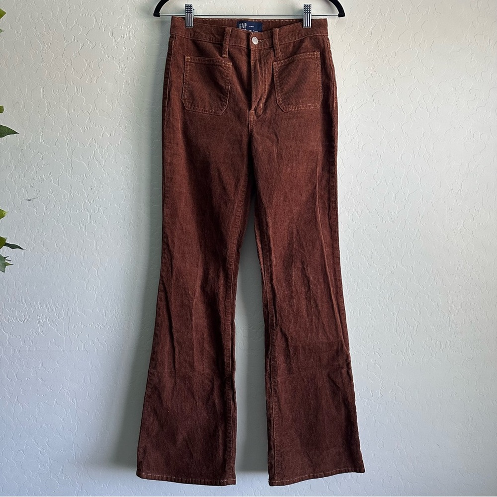GAP 70's Flare Brown Corduroy Flare Pants